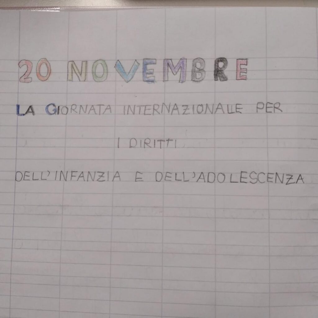 Giornata internazionale dei diritti dell'infanzia e dell'adolescenza