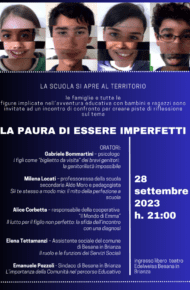 LA PAURA DI ESSERE IMPERFETTI