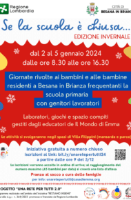 SE LA SCUOLA È CHIUSA…Edizione invernale