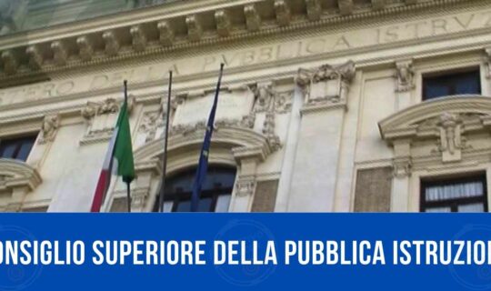 consiglio superiore della pubblica istruzione