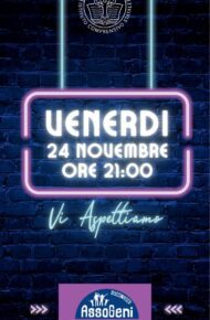 venerdì 24 novembre