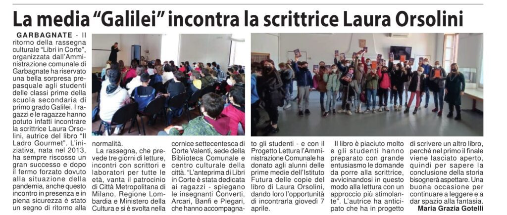 Articolo di giornale