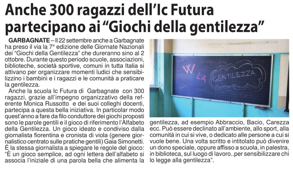 Articolo di giornale