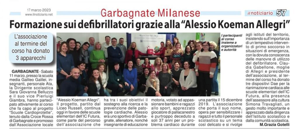 Articolo di giornale