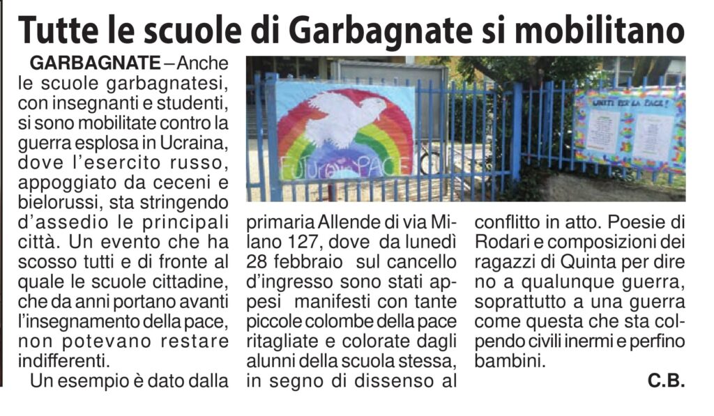 Articolo di giornale