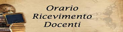 Orario ricevimento