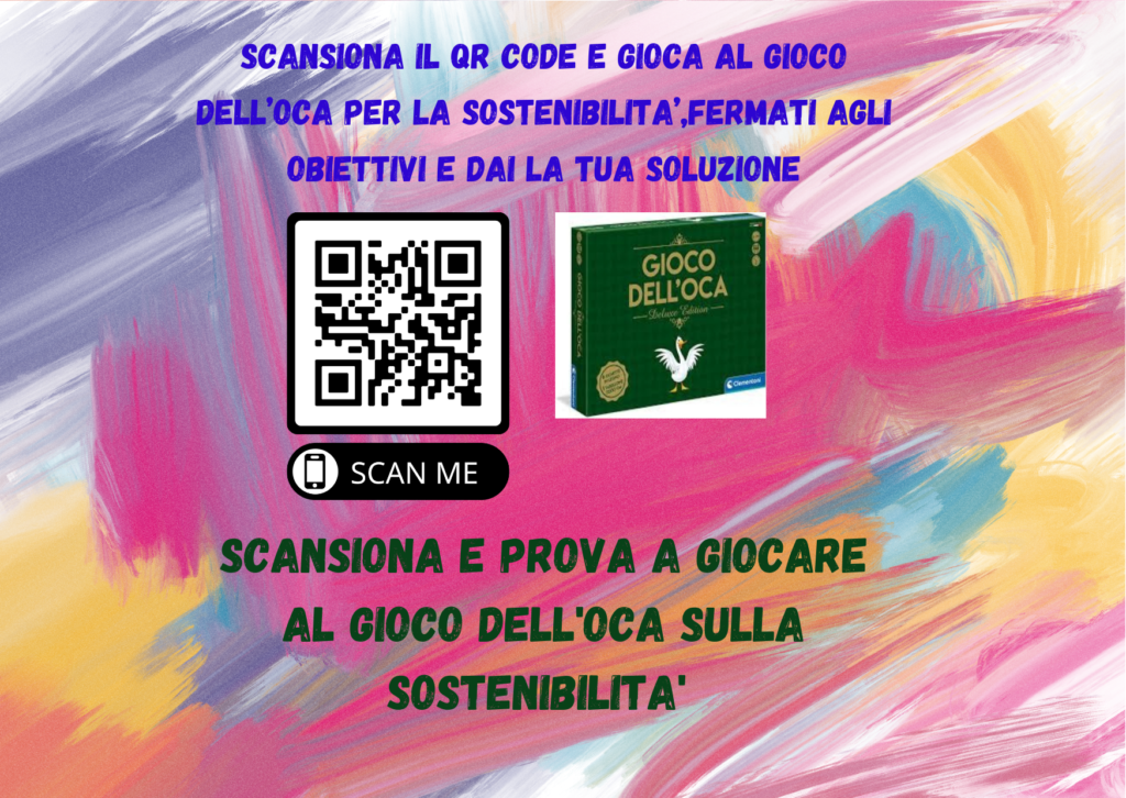 gioco dell'oca sulla sostenibilità