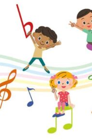 bambini note musicali