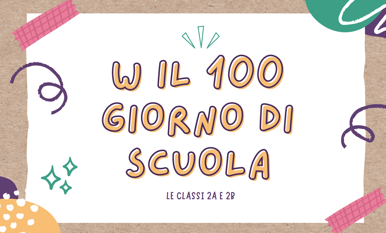 100 giorni di scuola