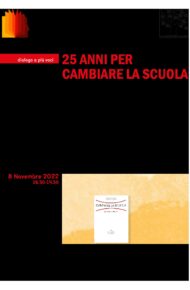 25 ANNI PER CAMBIARE LA SCUOLA