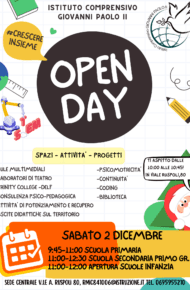 locandina open day