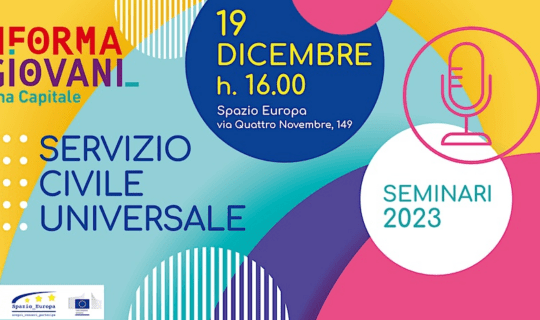 Seminario Il Servizio Civile Universale