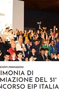 CERIMONIA DI PREMIAZIONE DEL 51° CONCORSO EIP ITALIA