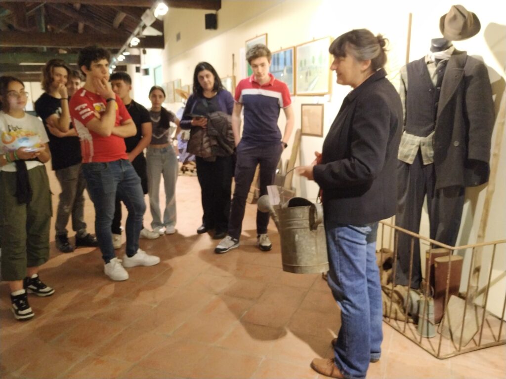 La 3C ITAG in visita alla mostra “Aqua benedicta” presso l’Abbazia di Mirasole