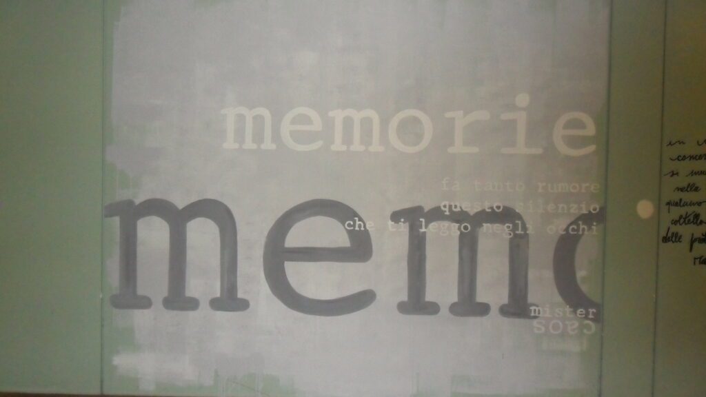 Memorie. Fare memoria per non fare a memoria