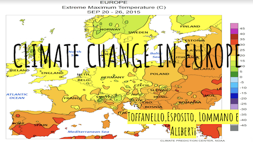 Climate Change in Europe