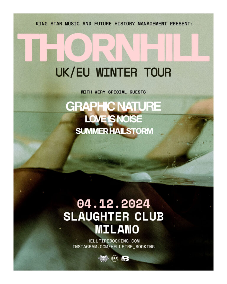 THORNHILL: i Summer Hailstorm completano la line up!
