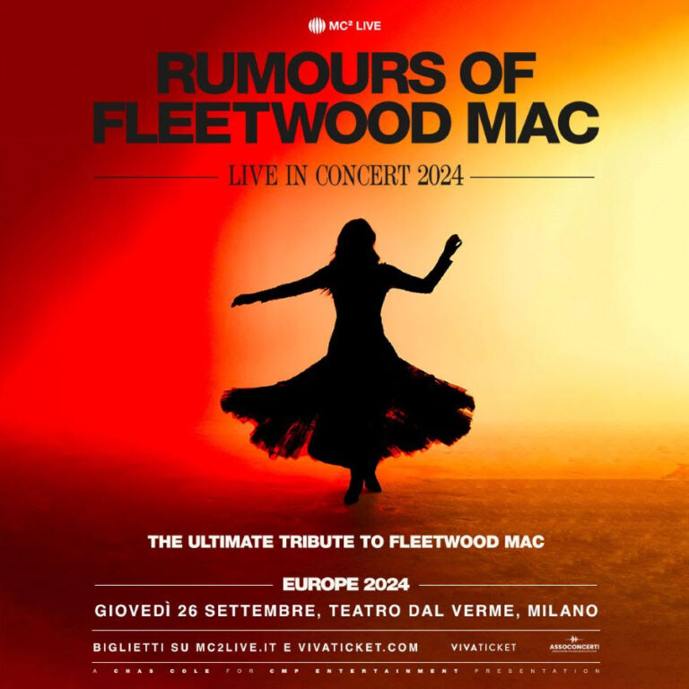 RUMOURS OF FLEETWOOD MAC: gli orari della data di Milano