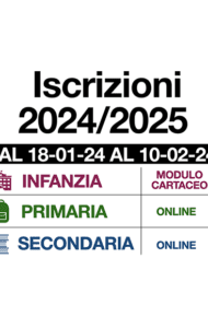 iscrizioni 2024/2025