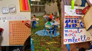 Sezione a metodo Montessori